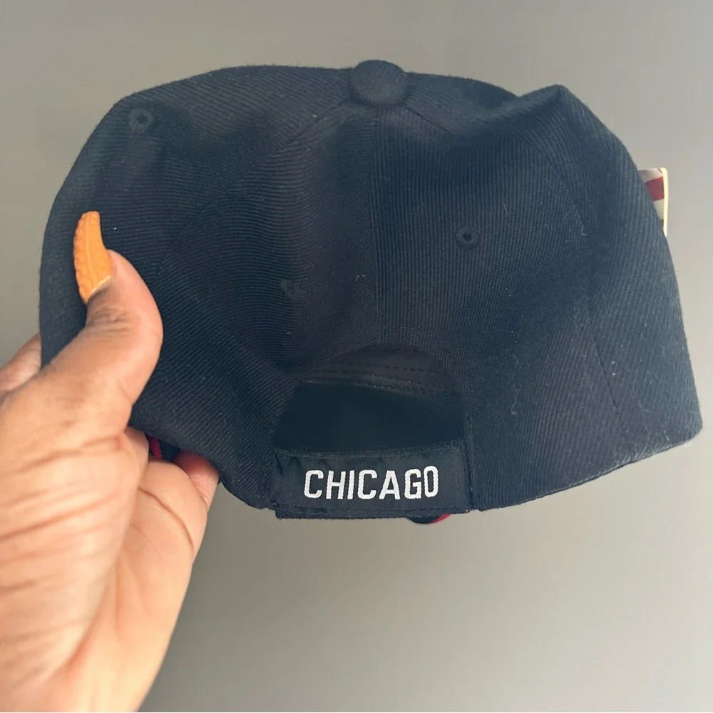 Chicago Black and Red Cap SAME DAY SHIP 💨🛫📦🤗 - Picture 5 of 9